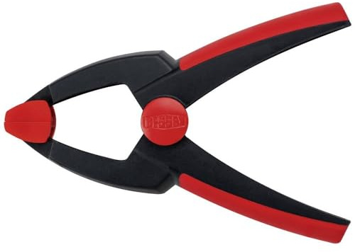 BESSEY Federzwinge Clippix XC3, Spannweite 35 mm Ausladung 30 mm, Funktional und ergonomisch griffig leicht und handlich, Gewicht 0,05 Kg (Packung mit 6)