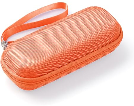 AGPTEK Carrying Case, EVA Hard Case Cover for Digital Voice Recorder,2.4 Inch MP3 Player, Orange