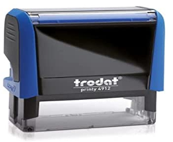 trodat 4912 Printy 4.0 Textstempel 47x18mm 5 Zeilen blau