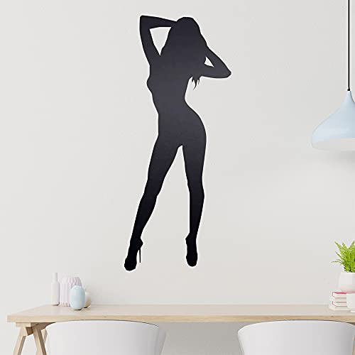 Girl Wandtattoo in 6 Größen - Wandaufkleber Wall Sticker - Dekoration, Küche, Wohnzimmer, Schlafzimmer, Badezimmer