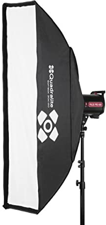 QUADRALITE (EX QUANTUUM) SOFTBOX 30 x 120 COMPLETO DI ANELLO STANDARD BOWENS S