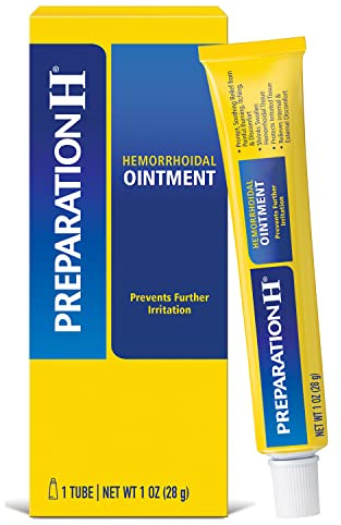 Preparation H Hemorrhoid Ointment, Itching, Burning and Discomfort Relief - 1 Oz Tube