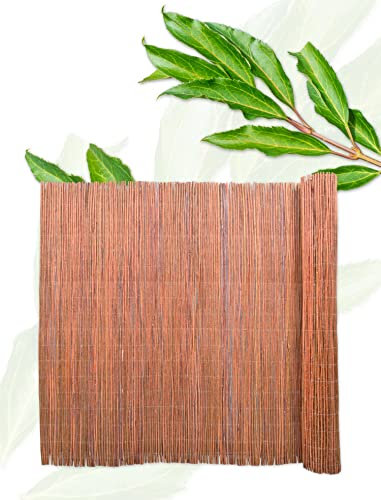 Z4L Weidenmatte, Sichtschutz, Weidenzaunmatte für Garten, Balkon, Terrasse, natürlicher Sichtschutz, Windschutz - 180cm x 300cm