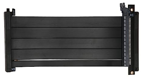ASHATA PCIe 4.0 X16 Riser Kabel, abgeschirmtes Hochgeschwindigkeits Gaming PCI Express Gen4, Grafikkarten Verlängerungskabel Dual Reverse Ultra Riser Kabel für Gaming