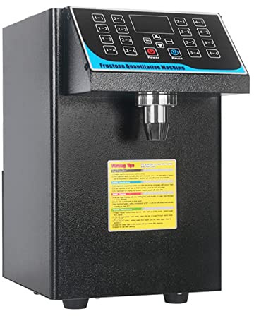 Machine quantitative de fructose - 7,5 L - Distributeur automatique de sirop de fructose - Distributeur de sucre - Machine à fructose - Pour lait, thé, café - 450 W