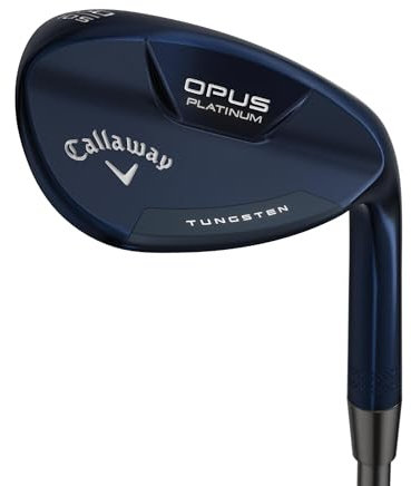 Callaway Golf Opus Platin-Keil (60 Grad (linke Hand), Z-Grind, 8 x Sprungkraft, Stahlschaft, Blau