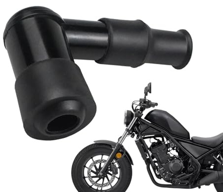 Schwarzer Motorrad-Zündkerzenstecker, Motorrad-Zündkerzenstecker,Mehrzweck-Motorrad-Zündkerzenstecker | Motorradzubehör, benutzerfreundlicher Zündkerzenstecker für die Motorradreparatur
