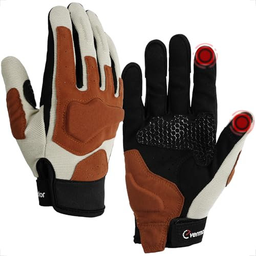 evermotor Sommer Motorradhandschuhe – Professionelle Sport-Handschuhe für Motorrad, Motocross, Roller, Moped, Quad, ATV und Mountainbike, XXL