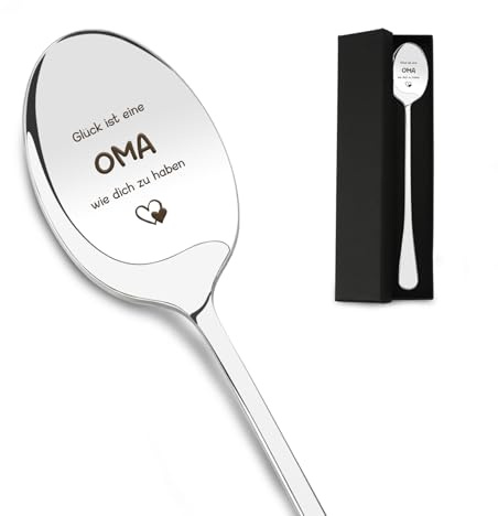 Oma Geschenk, Muttertagsgeschenk Für Oma, Geschenke Für Oma, Oma Geschenk Muttertag, Oma Löffel Mit Gravur Beste Oma Geschenke Geburtstag Geburtstagsgeschenk Oma Weihnacht