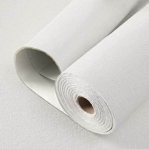3mm Thicken 10M White Thermal Insulation Wallpaper Room Cold-Proof Wall Sticker Self-Adhesive Paper 3D Wall Panels Peel and Stick Wallpaper, Waterproof PE Foam for Living Room, and Kids Bedroom