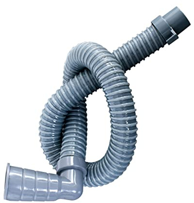 Washing Machine Drain Hose 5m PVC Extension Hose with Buckle | Good Elasticity, Stays Flexible in Low Temperature, with Buckle for Secure Fit