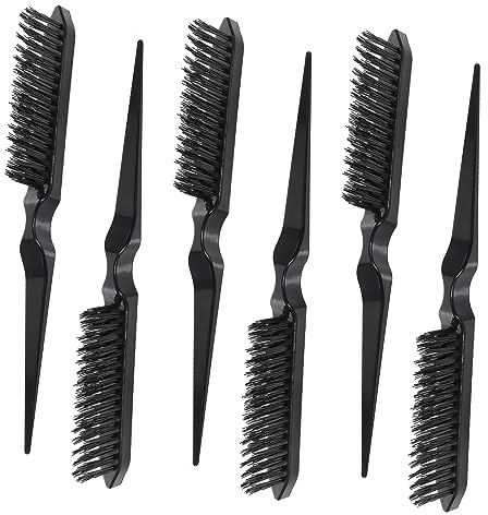VICASKY 6pezzi Spazzola per Capelli Cotonati File per Styling dei Capelli Pettine Professionale per Salone di Parrucchiere