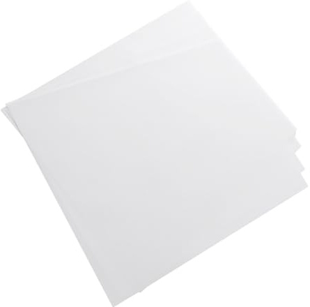 Veemoon 50pièces Papier De Blanc Pour Dessin Traçage Calligraphie Et Scrapbooking Avec Papier Calque Et Sulfurisé Pour Cuisson
