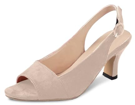 Escarpins pour femme - Élégantes - Petit - Avec talon - Chaussures de mariage - Chaussures de danse confortables et tendance - Chaussures basses à talons hauts - Chaussures traditionnelles avec talon