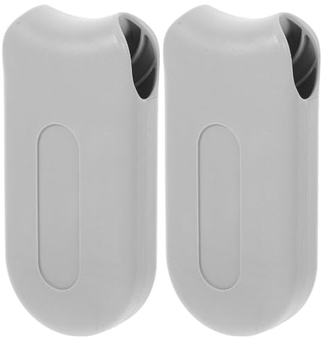 Toyvian Tensores de Cordón de Plástico para Persianas Enrollables y Verticales 2 Piezas Color Gris Accesorio de Seguridad Manija para Control de Luz en Ventanas del Hogar Oficina y