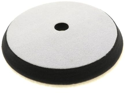 Feltro di lana, 180 mm (7 pollici), disco di lucidatura in feltro con ammortizzazione in schiuma e , spugna professionale per la rimozione di graffi, vernice auto, vetro, metallo e pietra