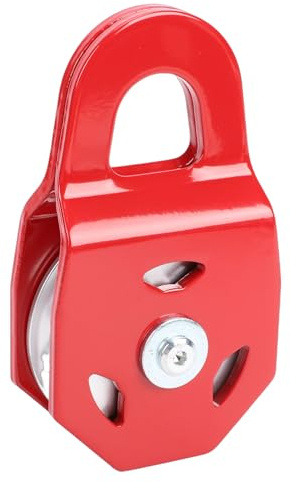 Topiky Winch Snatch Block, 8 Ton Heavy Duty Towing Block Pulley with Greasable Sheave, for Truck Tractor ATV UTV Double Recovery Pulley