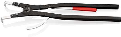 KNIPEX Sicherungsringzange für Außenringe, 46 20 A61 | Geeignet für Außenringe auf Wellen schwarz pulverbeschichtet 580 mm