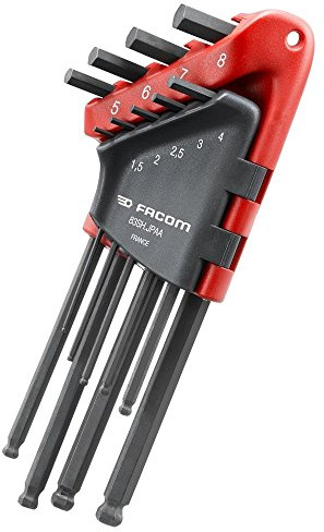 Facom 83SH.JPAA - JUEGO LLAVES MACHO ACODADAS 1.5 A 8 MM