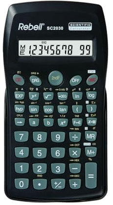 Rebell RE-SC2030 BX Wissenschaftlicher Taschenrechner, schwarz