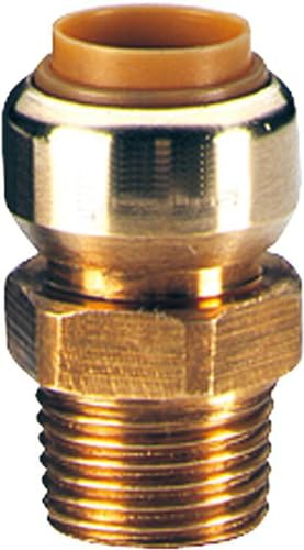 Tectite Steckfitting Übergangsstück 22 x 3/4 mm