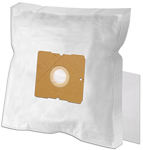 PakTrade 5 Sacs Aspirateur pour Princess Power Deluxe 700 W Rot, Silber