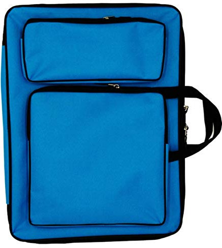 Zeichentasche A3 Transporttasche für Zeichenplatten 46x34cm Zeichenplattentasche Wasserdicht Zeichenmappe Kinder Künstlermappe 8K Zeichenbrett Transportmappe Verstellbar Tragetasche Künstler Malerei