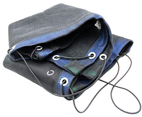 Gewebeplane mit Gummizug! Anhängernetz Anhängerplane Containernetz Ladungssicherung (400x230cm)