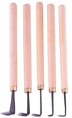 Formones Para Madera Gubias Para Tallar Madera Herramienta Herramienta De Tallado De Madera Hecho A Mano De Tallado De Carpintería, Fondo Claro, Raspado, Afeitado, Gancho De 7 Caracteres, Capucha