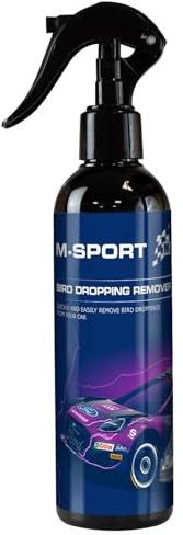 M Sport Bird Dropping Remover 250ml – Fast Acting Formula - Softens Stubborn Insect Deposits and Bird Droppings – Safe On All Exterior Surfaces – Removes Road Grime Dirt