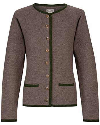 Stockerpoint Giacca da Donna Caro in Maglia, Colore tortorbido, Standard