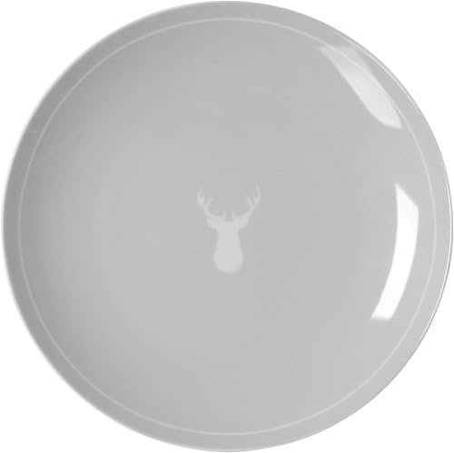 Ritzenhoff & Breker Servierserie Oskar Größe 6er Set Teller 21 cm Oskar hellgrau