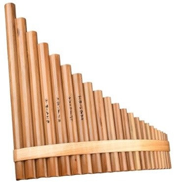 Panflöte Instrument Panflöteninstrument Für Anfänger In G-Tonart Für Professionelles Spielen 15 Pfeifen Für Anfänger Mit Unterstützung