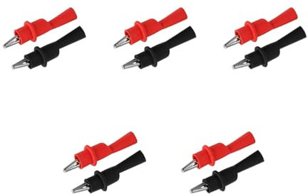 Compact Full Protective Clips Electrical Clamp for Multimeter Test Pen Testing Cable Car Battery Test Protecting Clips Clamps