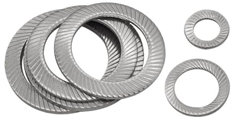 Rondelles frein M2 - M36 avec impression double face en acier inoxydable 304 M6 M8 M12 M14 m27 DIN9250 3-100 pièces(M16-20PCS)