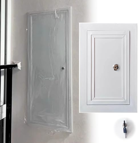 Inspektionslucka, Gipsdörr med lås och nyckel i flera storlekar(550x1000mm(22x39in))