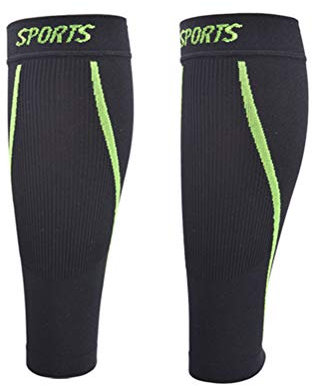 Okwin Sport Waden Kompressionsstrümpfe Kompression Sleeve Laufstrümpfe für Herren Damen Laufen Joggen Radfahren