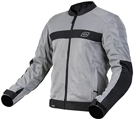 OZONE MOTO Dart Motorradjacke Herren | Textil | Ellbogen und Schulterprotektoren | Reflektierende Elemente | Mesh-Einsätze | 4 Taschen | Größen bis 10XL