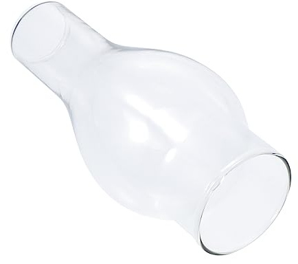 OSALADI Antike Lampenabdeckung Glas Handwerk Licht Schatten Vintage Kerze Lampe Schatten