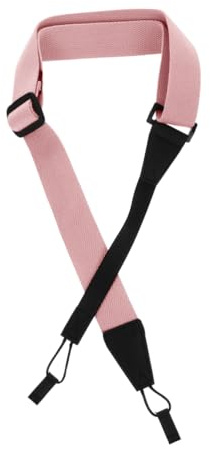 FUNOMOCYA Ukulele Strap Punch-Free Cotton Shoulder Belt with Hook Clip Adjustable Music Instrument Accessory for Ukulele Guitar and Electric Guitar Lightweight for Kids and Adults