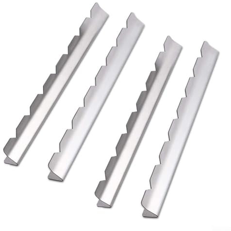 Grillspieß-Halter, Edelstahl, Grill-Halterung, Aufbewahrungsregal für Grill, 6 Grillspieße, Gestell für Fleisch, Gemüse, Grillspieß-Set für Outdoor-Camping, 4 Stück