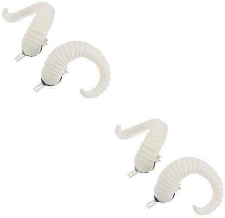Gogogmee 2 Stücke Paar Elastische Hörner Haar Clips Schafe Horn Haarnadel Für Halloween Hochzeit Cosplay