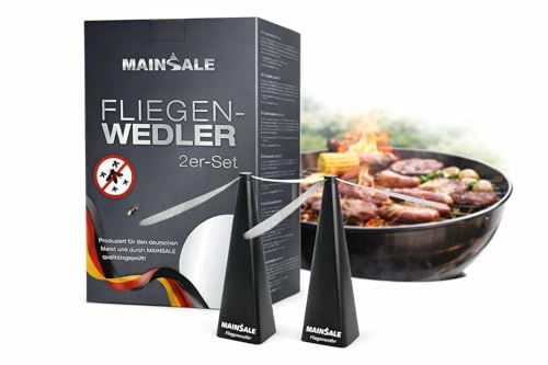 Fliegenwedler 2er-Set – Fliegenabwehr für Tisch, Terrasse & Restaurant