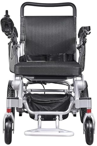 PLUS SANTE - Easy Rider Fauteuil Roulant Électrique Auto-Pliant, 2×300W, Autonomie 25 km, Batterie Lithium, Léger & Compact, Usage Intérieur/Extérieur