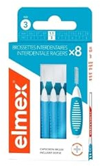ELMEX Interdentalbürste, Größe 3, 1,1 mm, 8 Stück