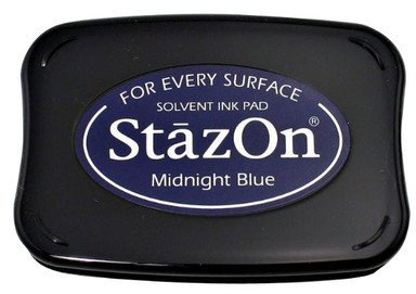 StazOn Farbe Tinte Pad Farbe: Midnight Blau