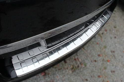 Ladekantenschutz Edelstahl CHROM kompatibel für OPEL ASTRA H CARAVAN 2004-2010 | +Abkantung | premium Qualität von RECAMBO