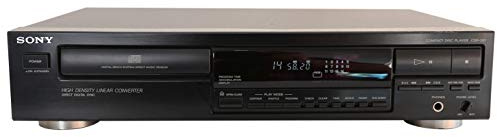 Sony CDP-297 CD Spieler in schwarz