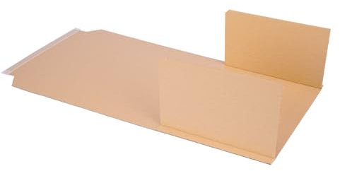 verpacking 50 Buchverpackung 310x250x20-70 mm BV4 Kartonagen Faltkarton Buchverpackungen braun