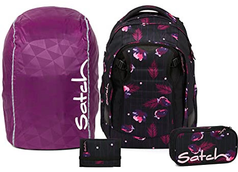 Satch Match Schulrucksack Set 4tlg. Streetwalk Edition (Mystic Nights)